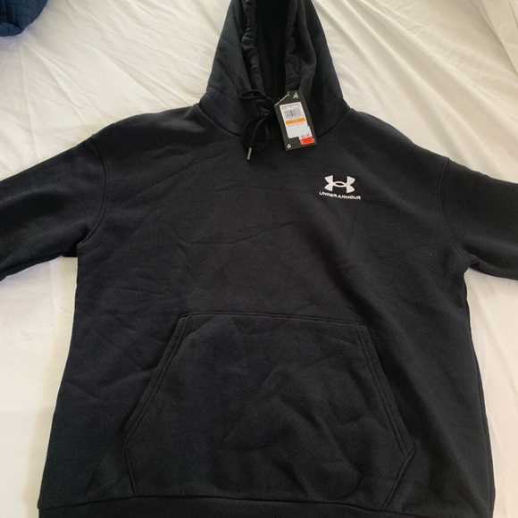 Under Armour Essential Fleece Hoodie NWT - Picture 3 of 4